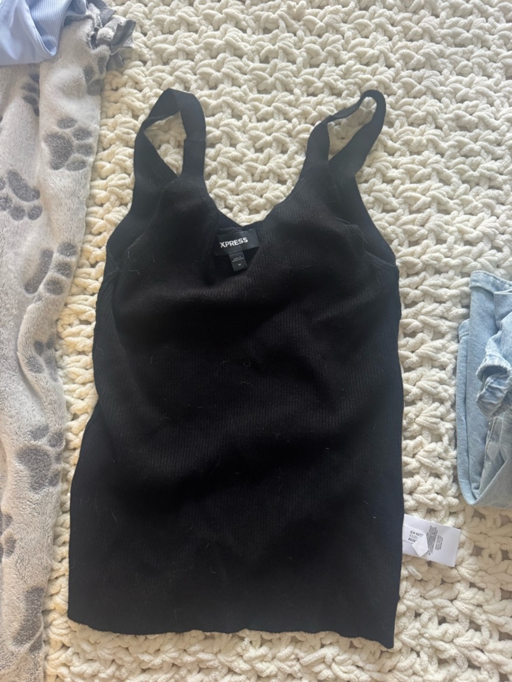 Express Black Sweater VNeck